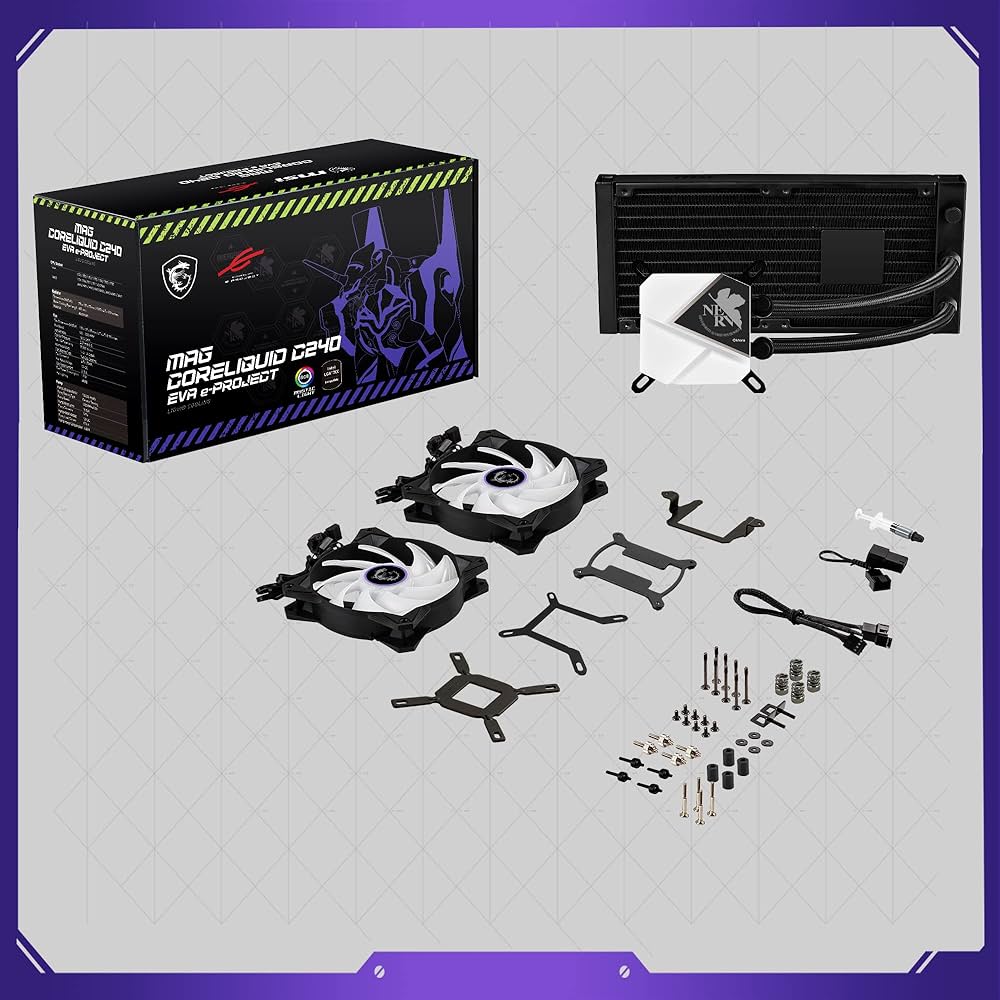 【新品未開封】MAG CORELIQUID C240 EVA e-PROJECT MAG CORELIQUID C240 EVA e-PROJECT | Liquid Cooler